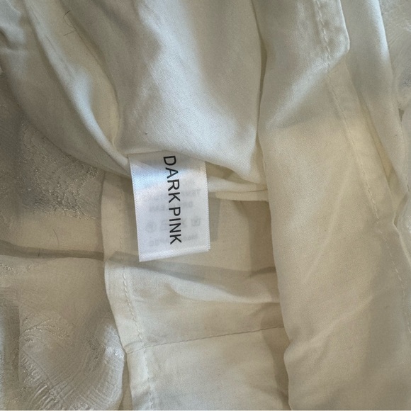 Tiered White Floral Embroidered Maxi Dress | M - Picture 12 of 13